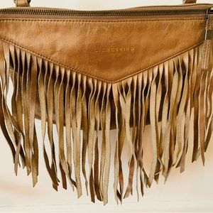 Liebeskind Gold Fringe purse
